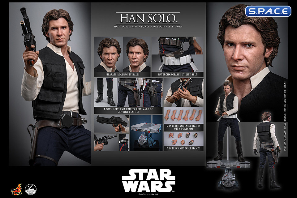 1/4 Scale Han Solo QS026 (Star Wars)