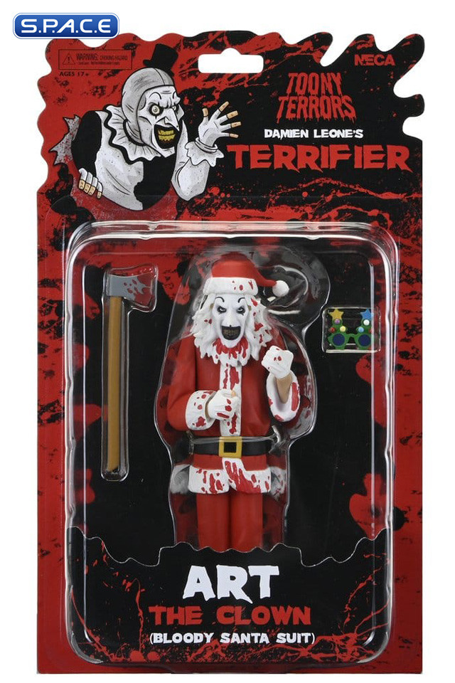 Toony Terrors Santa Suit Art the Clown (Terrifier 3)