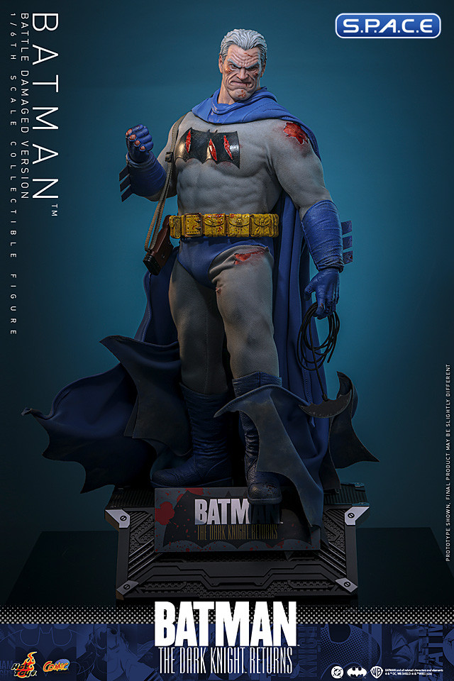 1/6 Scale Battle Damaged Batman Comic Masterpiece CMS031 (Batman: The Dark Knight Returns)