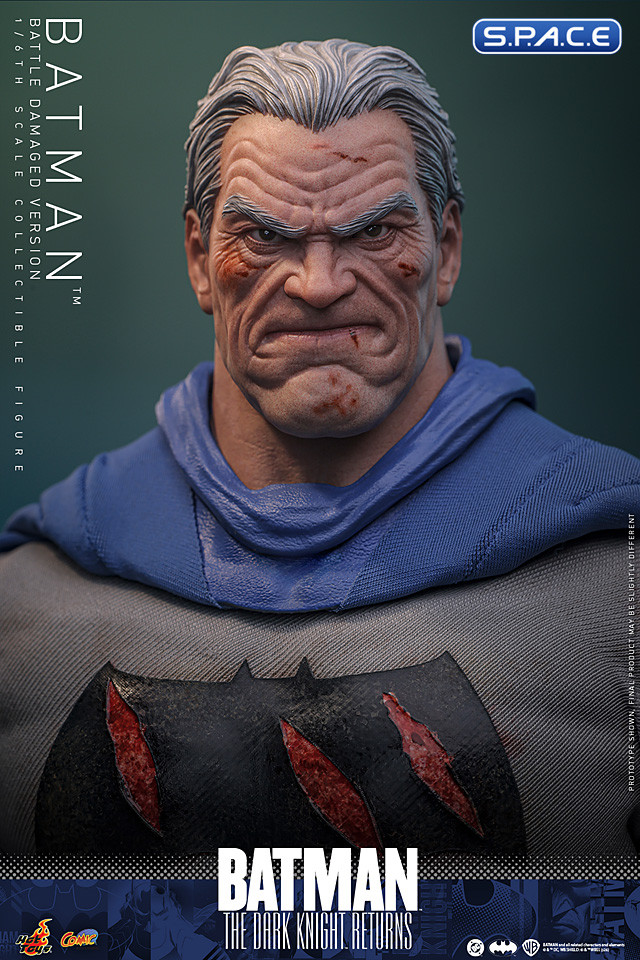 1/6 Scale Battle Damaged Batman Comic Masterpiece CMS031 (Batman: The Dark Knight Returns)