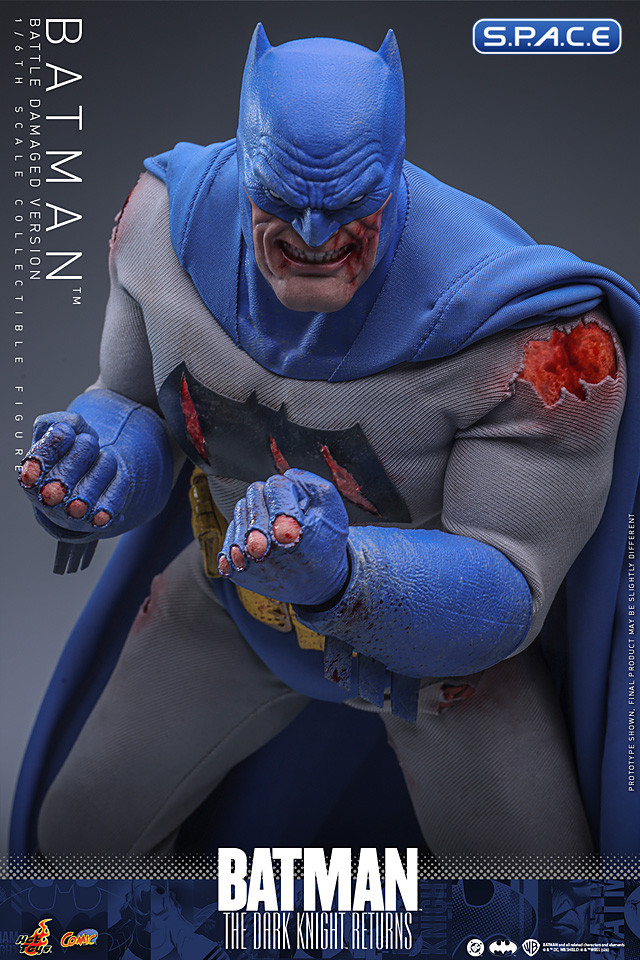 1/6 Scale Battle Damaged Batman Comic Masterpiece CMS031 (Batman: The Dark Knight Returns)