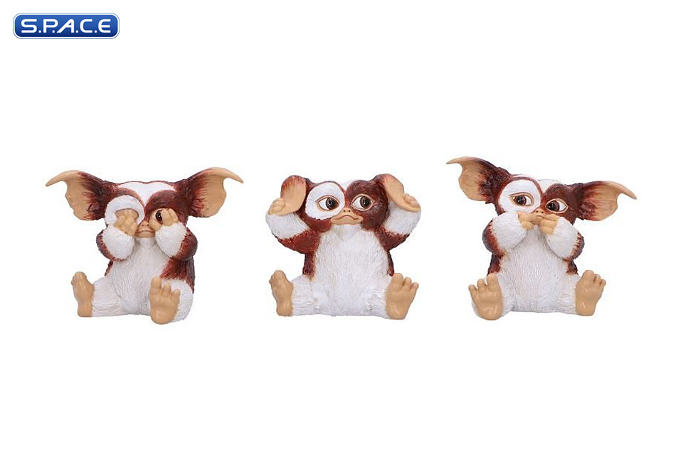 Three Wise Gizmo Statue Set (Gremlins)