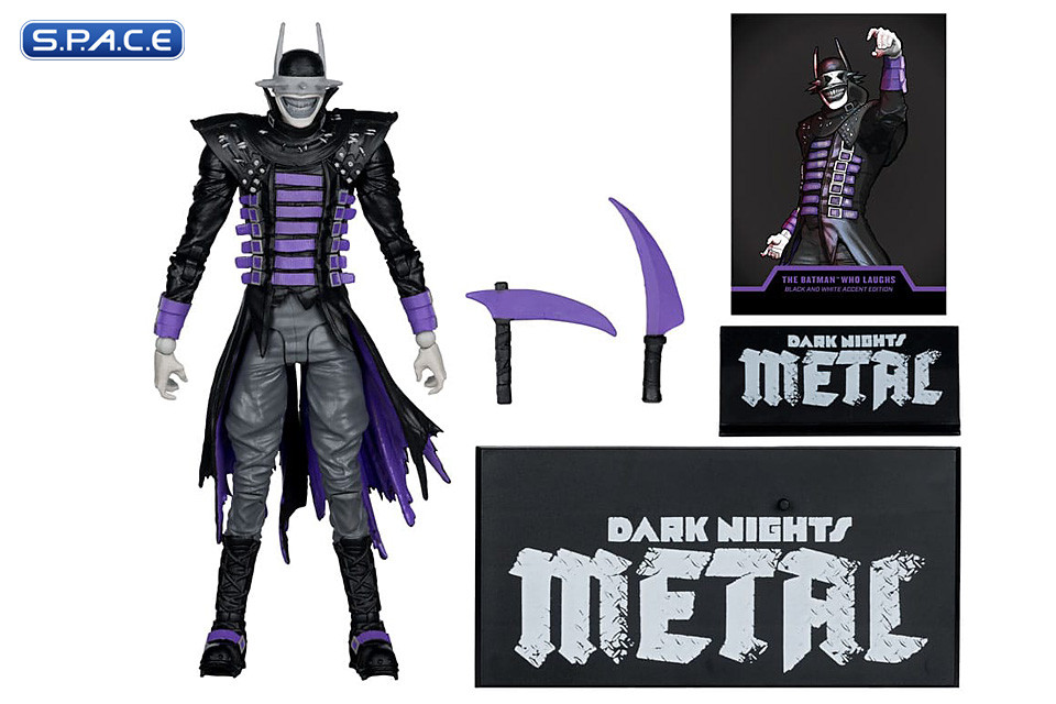 The Batman Who Laughs Gold Label Collection - black & white Accent Version (DC Multiverse)