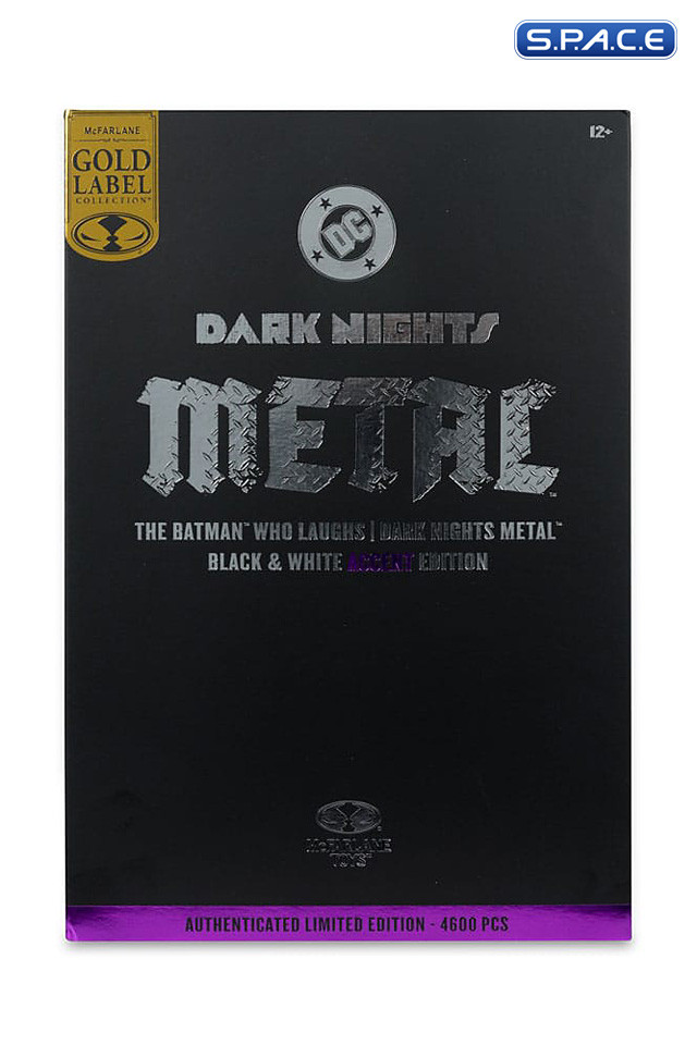 The Batman Who Laughs Gold Label Collection - black & white Accent Version (DC Multiverse)