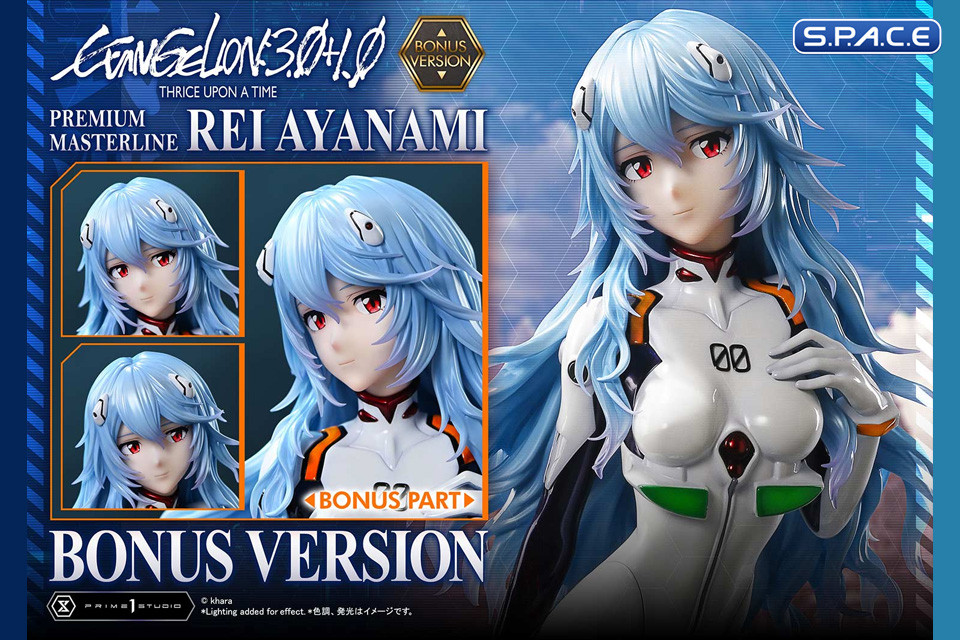 1/4 Scale Rei Ayanami Premium Masterline Statue - Bonus Version (Evangelion: 3.0+1.0 Thrice Upon a Time)