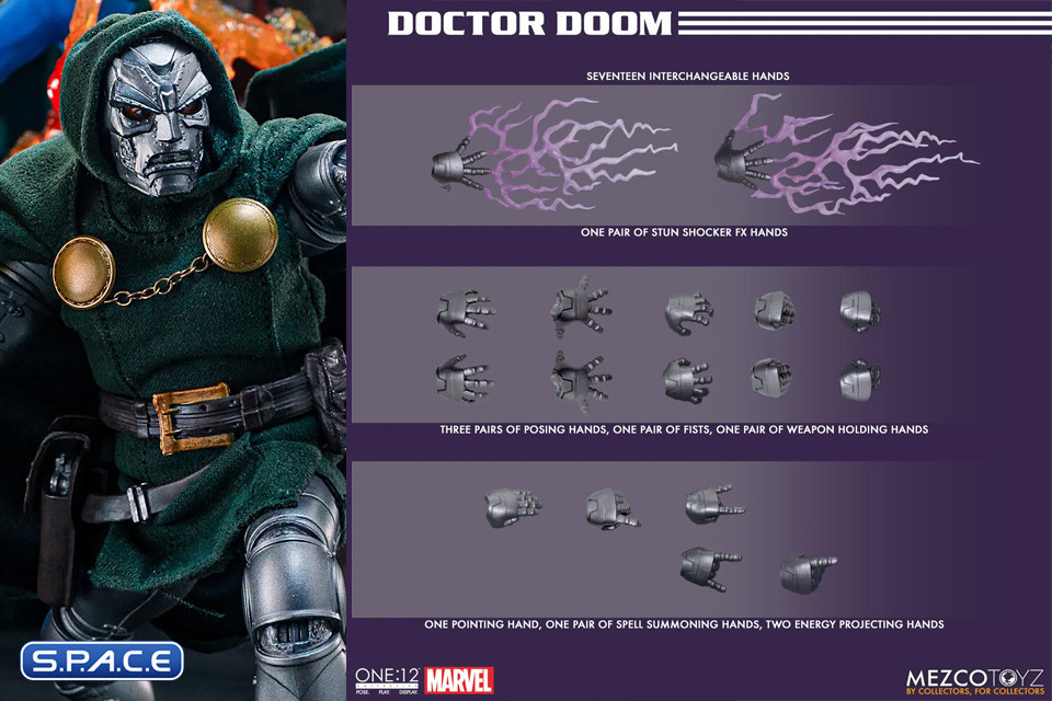 1/12 Scale Doctor Doom One:12 Collective (Marvel)