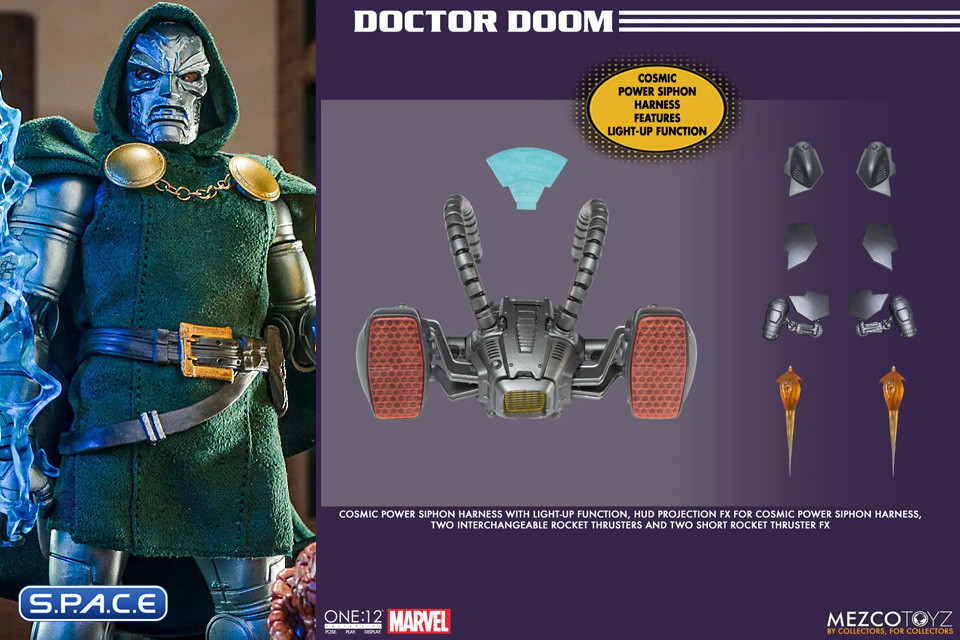 1/12 Scale Doctor Doom One:12 Collective (Marvel)