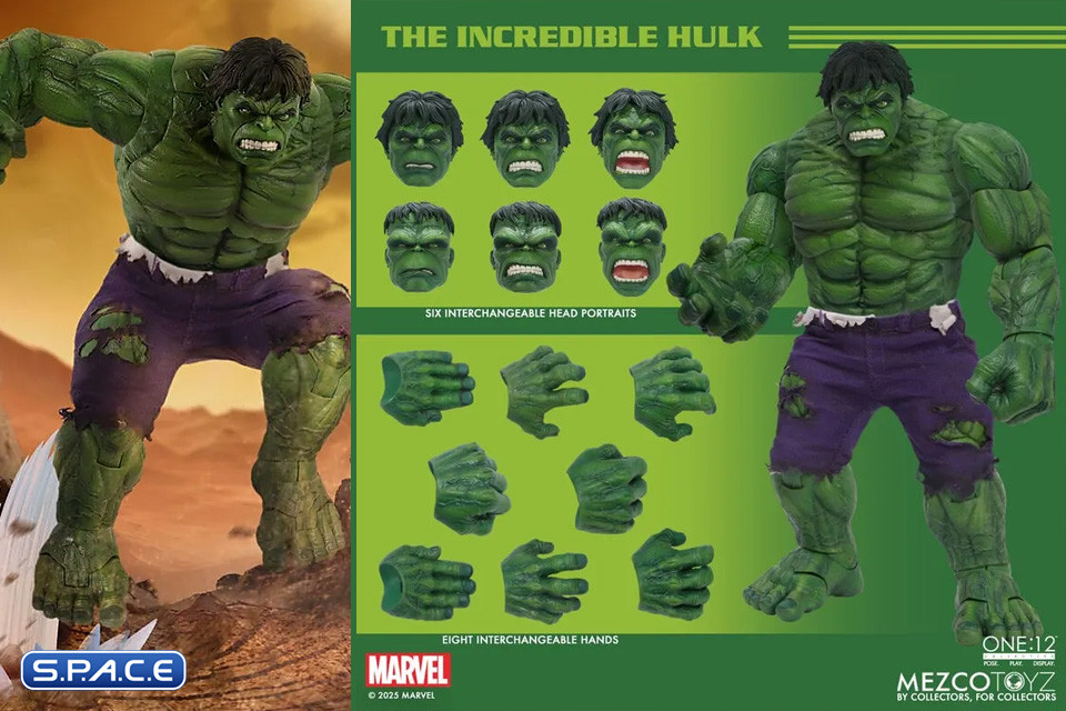1/12 Scale The Incredible Hulk One:12 Collective (Marvel)