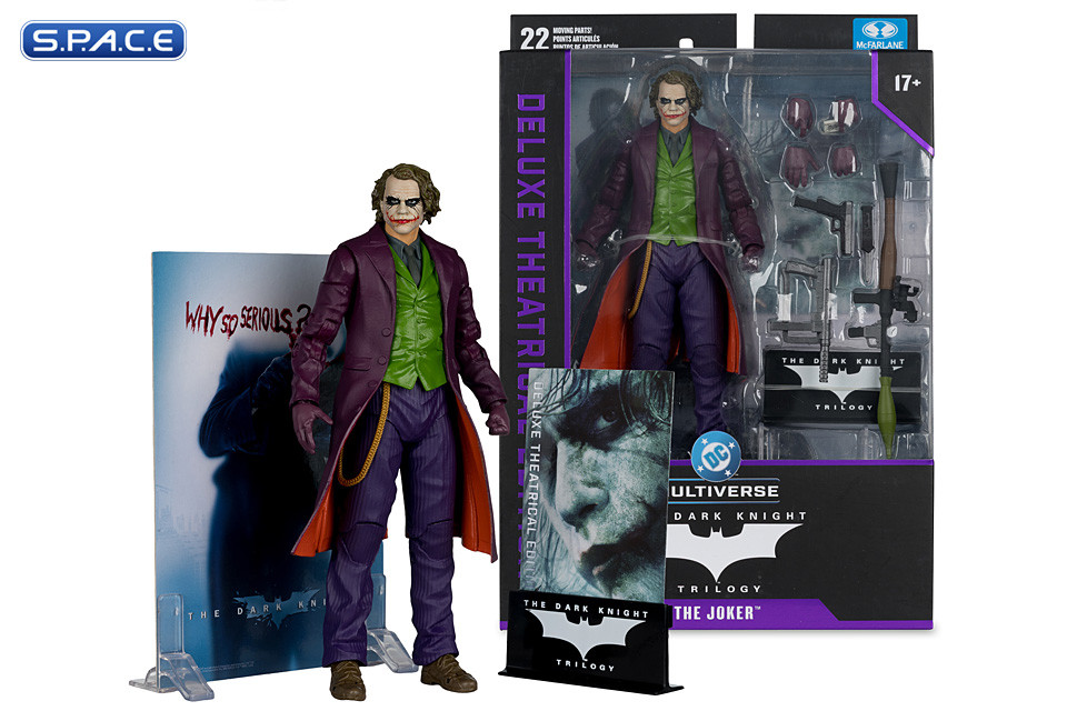 The Joker from Batman: The Dark Knight - Deluxe Theatricial Edition (DC Multiverse)