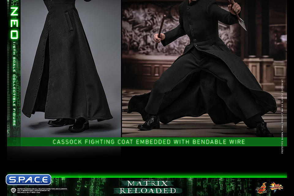 1/6 Scale Neo Movie Masterpiece MMS868 (The Matrix Reloaded)
