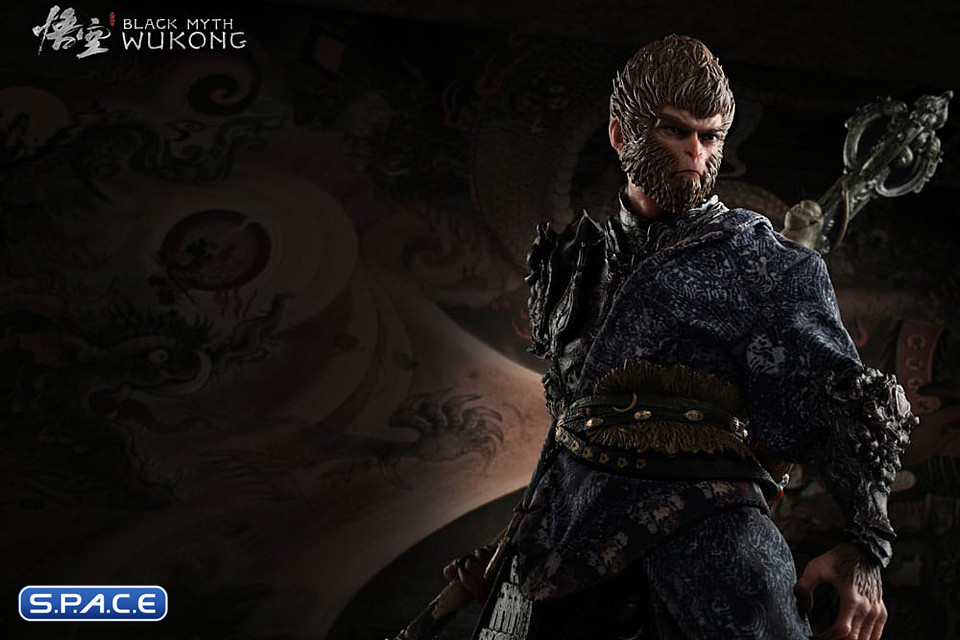 1/12 Scale The Destined One in Bronze Armor Set - Premium Version (Black Myth: Wukong)