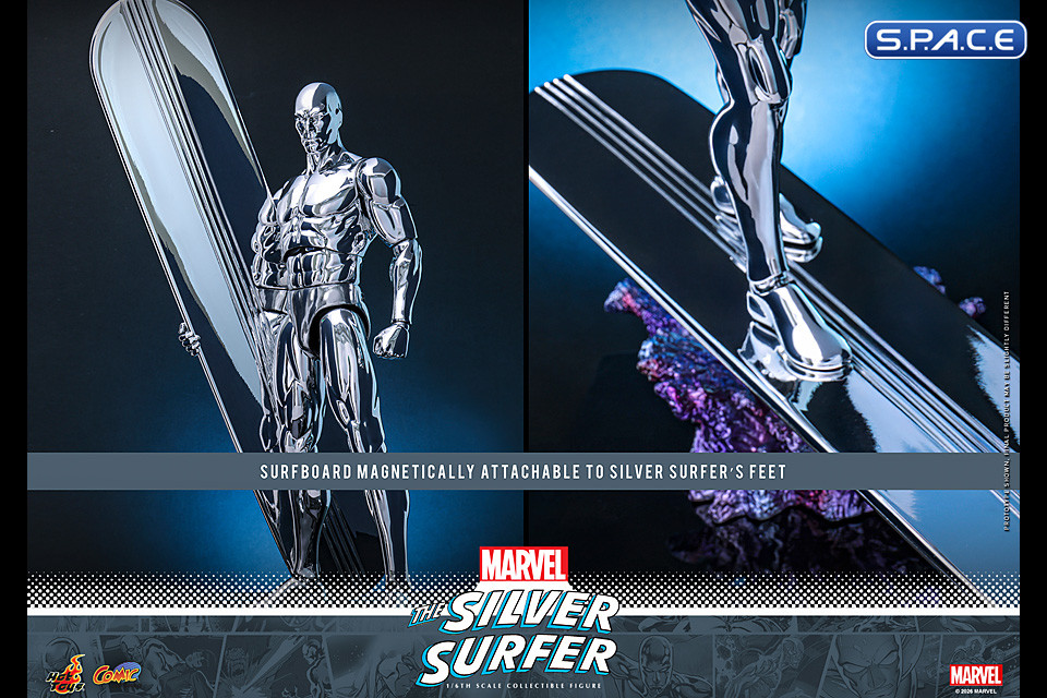 1/6 Scale Silver Surfer Comic Masterpiece CMS033 (Marvel)