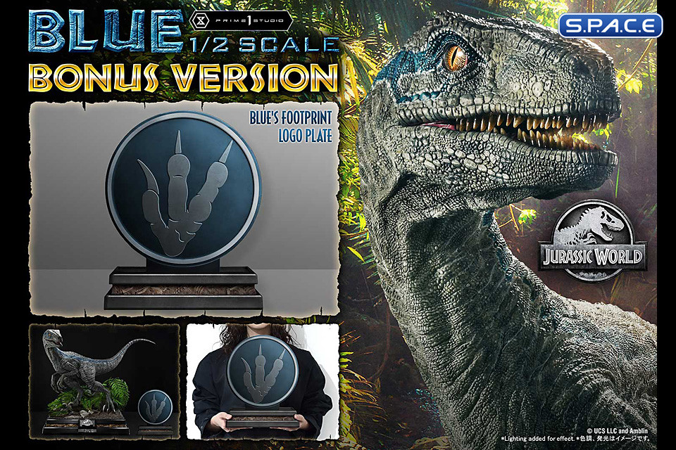 1/2 Scale Blue Legacy Museum Collection Statue - Bonus Version (Jurassic World: Fallen Kingdom)