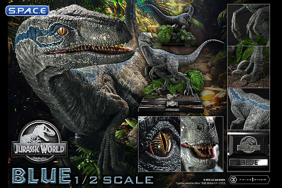 1/2 Scale Blue Legacy Museum Collection Statue - Bonus Version (Jurassic World: Fallen Kingdom)