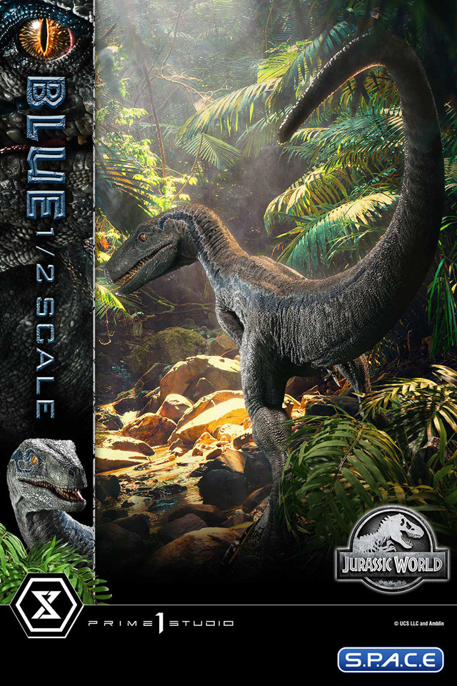 1/2 Scale Blue Legacy Museum Collection Statue - Bonus Version (Jurassic World: Fallen Kingdom)