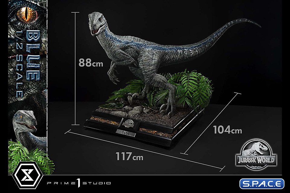 1/2 Scale Blue Legacy Museum Collection Statue - Bonus Version (Jurassic World: Fallen Kingdom)