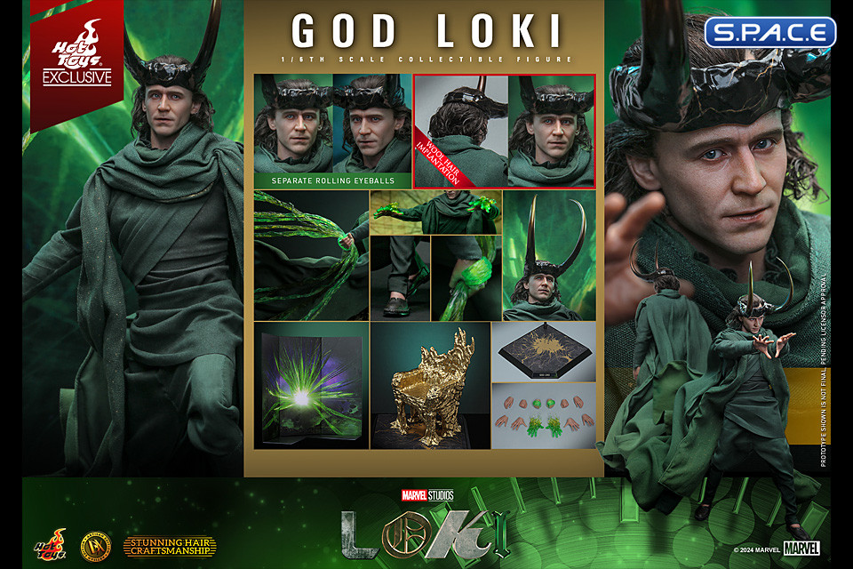 1/6 Scale God Loki DX41AE - Artisan Version (Loki)