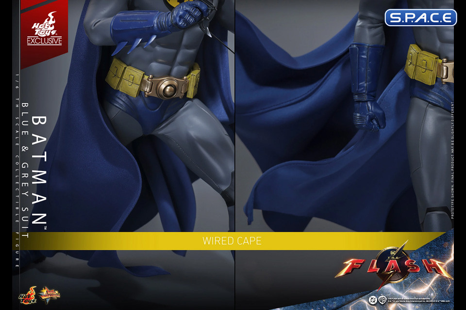 1/6 Scale Batman Movie Masterpiece MMS834 - blue & grey Suit Version (The Flash)