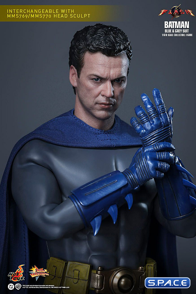 1/6 Scale Batman Movie Masterpiece MMS834 - blue & grey Suit Version (The Flash)