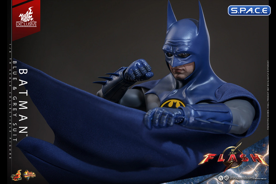 1/6 Scale Batman Movie Masterpiece MMS834 - blue & grey Suit Version (The Flash)