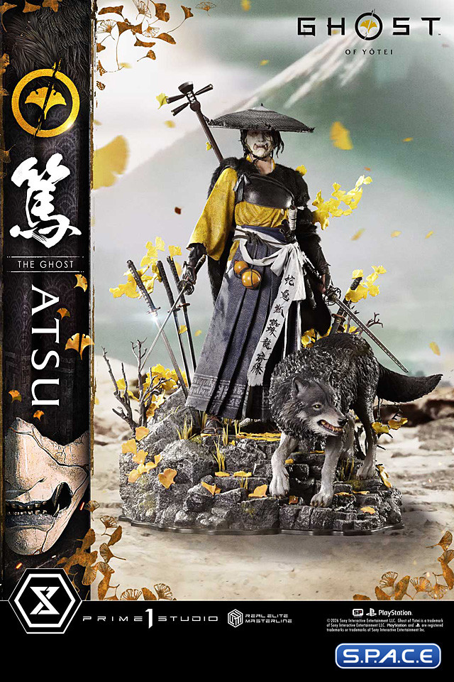 1/4 Scale Atsu Real Elite Masterline Statue (Ghost of Yotei)