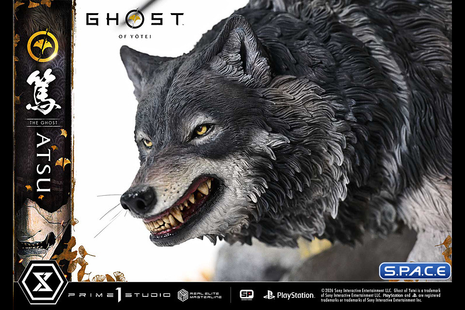 1/4 Scale Atsu Real Elite Masterline Statue (Ghost of Yotei)