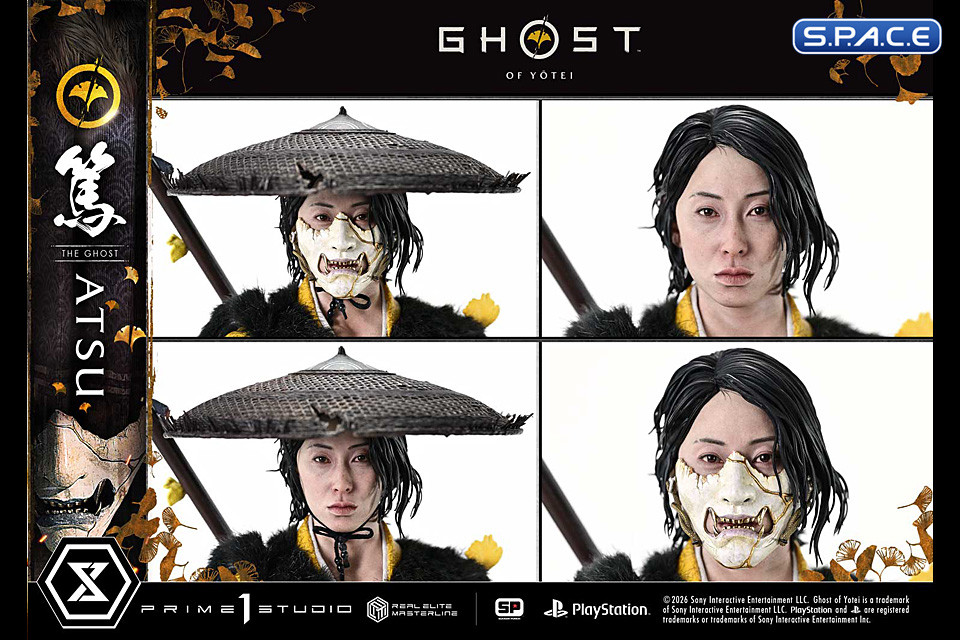 1/4 Scale Atsu Real Elite Masterline Statue (Ghost of Yotei)