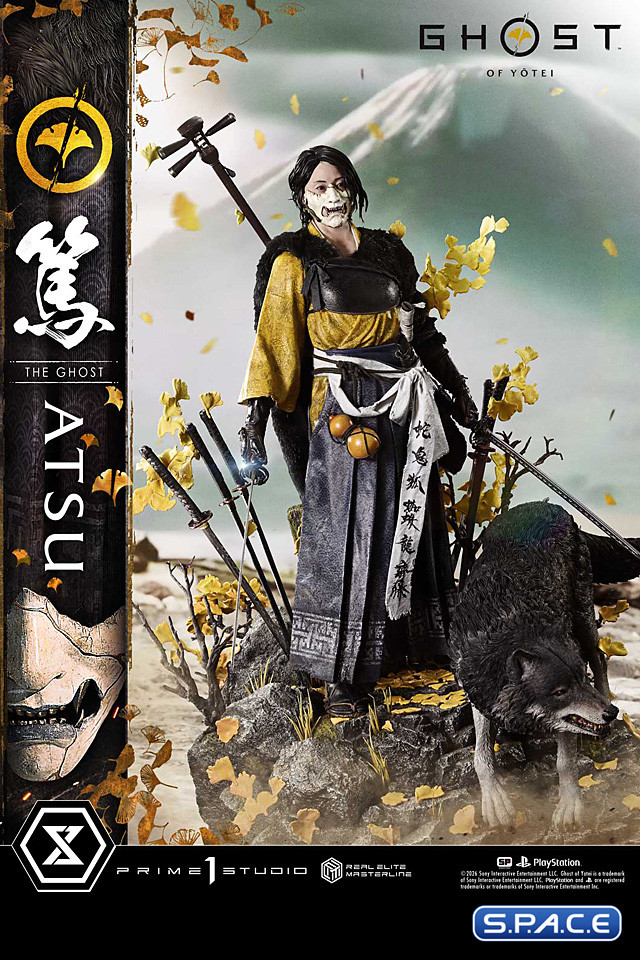 1/4 Scale Atsu Real Elite Masterline Statue (Ghost of Yotei)