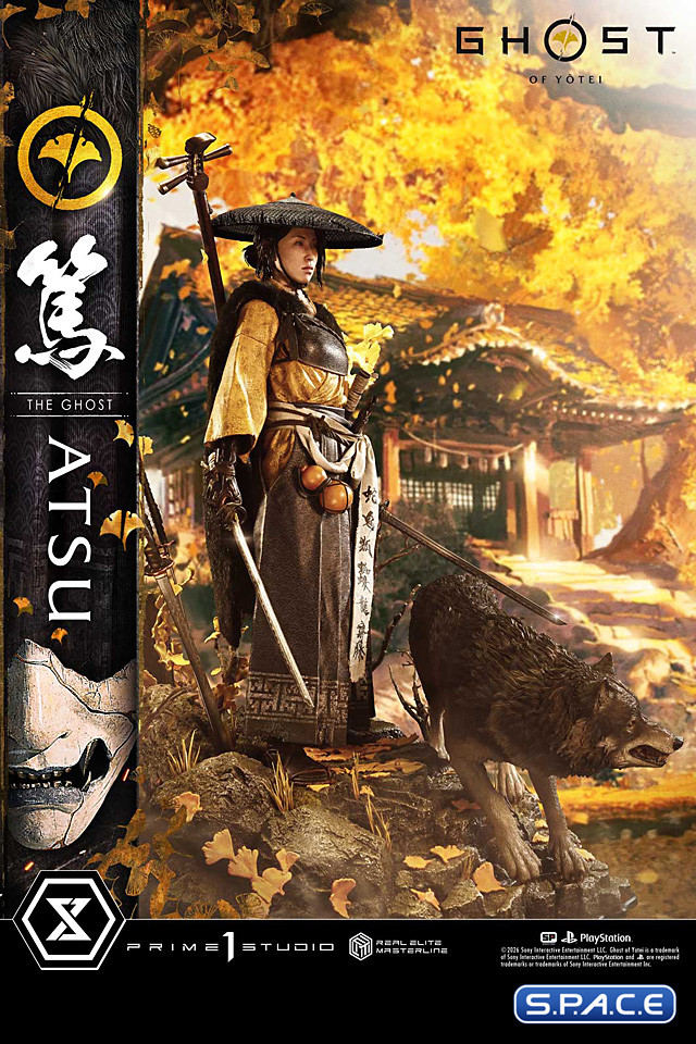 1/4 Scale Atsu Real Elite Masterline Statue (Ghost of Yotei)