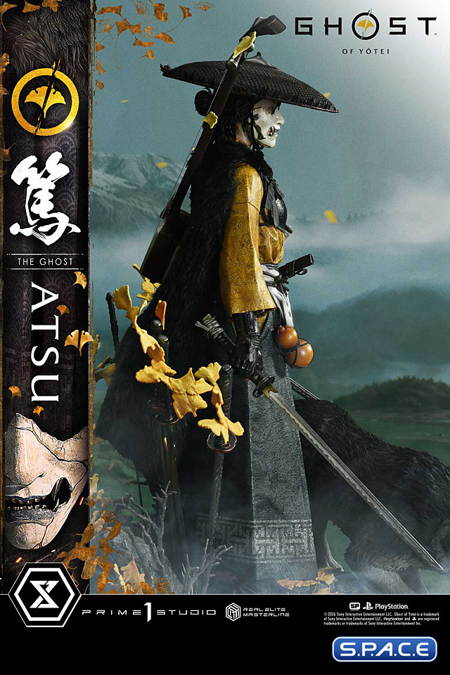 1/4 Scale Atsu Real Elite Masterline Statue (Ghost of Yotei)