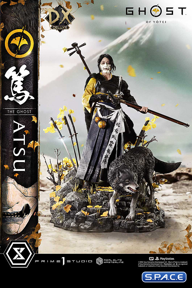 1/4 Scale Atsu Deluxe Real Elite Masterline Statue - Bonus Version (Ghost of Yotei)