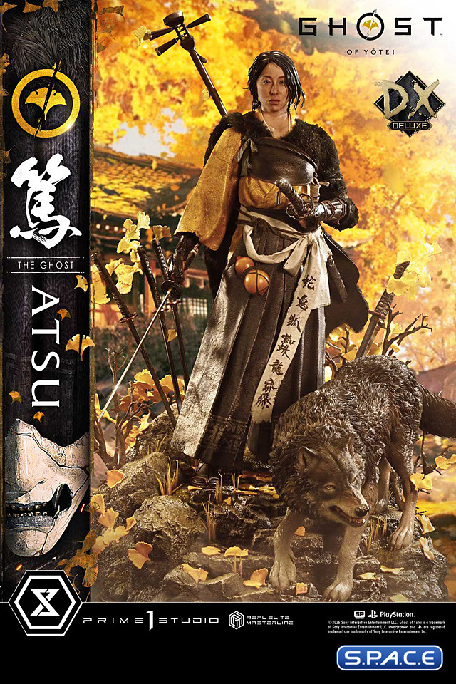 1/4 Scale Atsu Deluxe Real Elite Masterline Statue - Bonus Version (Ghost of Yotei)