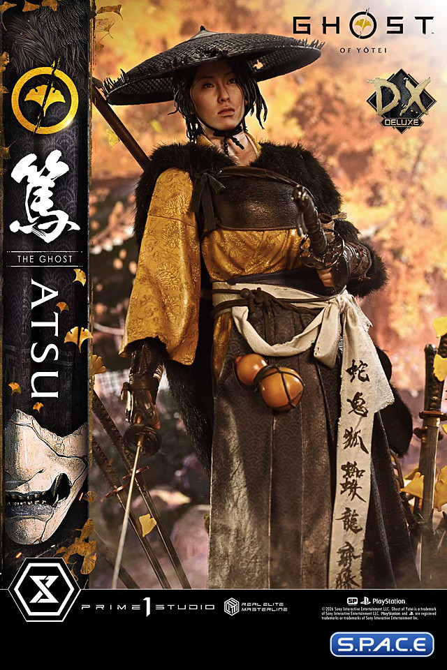 1/4 Scale Atsu Deluxe Real Elite Masterline Statue - Bonus Version (Ghost of Yotei)