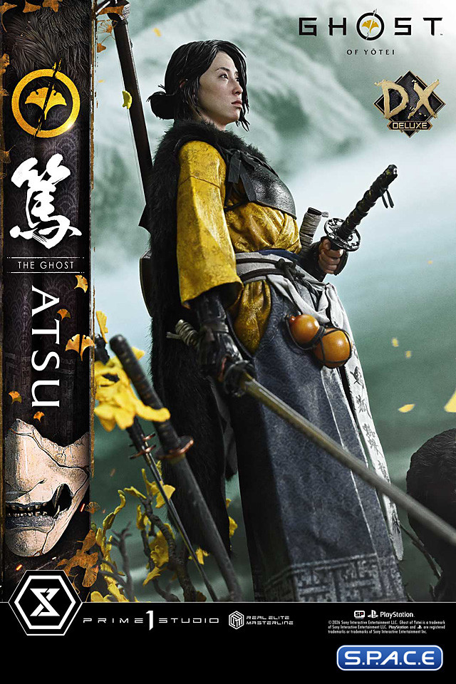 1/4 Scale Atsu Deluxe Real Elite Masterline Statue - Bonus Version (Ghost of Yotei)