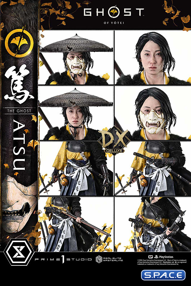 1/4 Scale Atsu Deluxe Real Elite Masterline Statue - Bonus Version (Ghost of Yotei)
