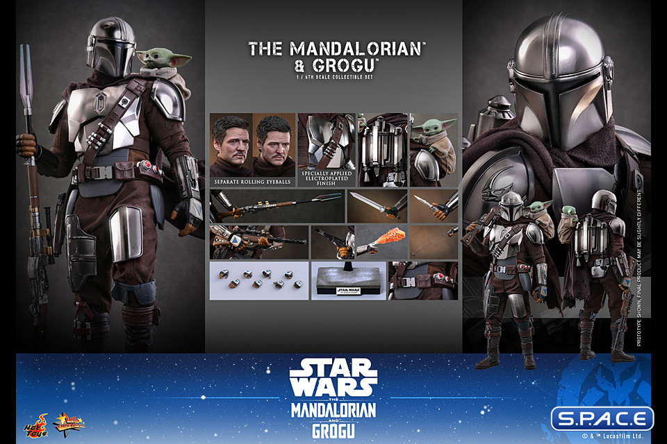 1/6 Scale The Mandalorian and Grogu Movie Masterpiece Set MMS871 (Star Wars: The Mandalorian and Grogu)
