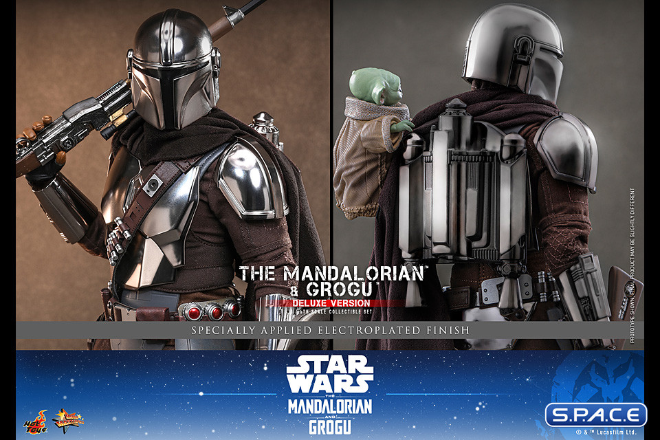1/6 Scale The Mandalorian and Grogu Deluxe Version Movie Masterpiece Set MMS872 (Star Wars: The Mandalorian and Grogu)