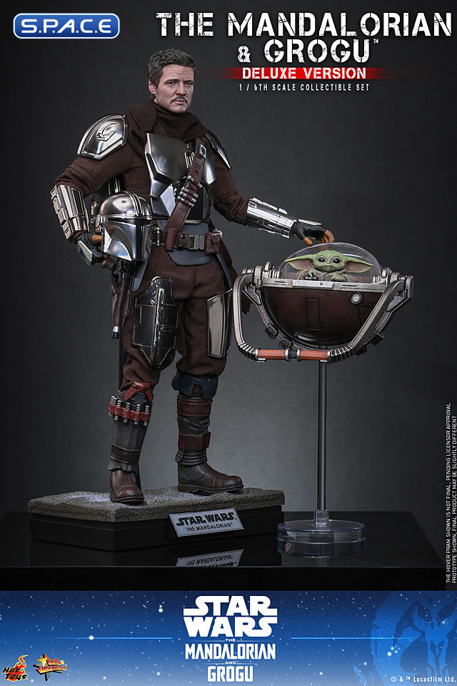 1/6 Scale The Mandalorian and Grogu Deluxe Version Movie Masterpiece Set MMS872 (Star Wars: The Mandalorian and Grogu)
