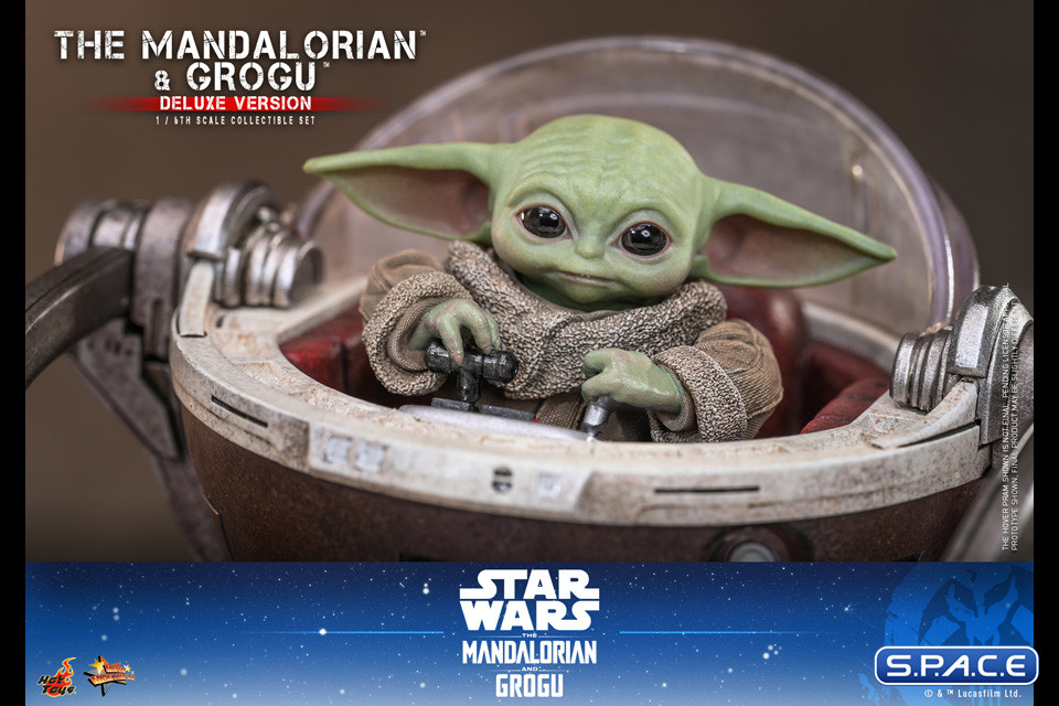 1/6 Scale The Mandalorian and Grogu Deluxe Version Movie Masterpiece Set MMS872 (Star Wars: The Mandalorian and Grogu)