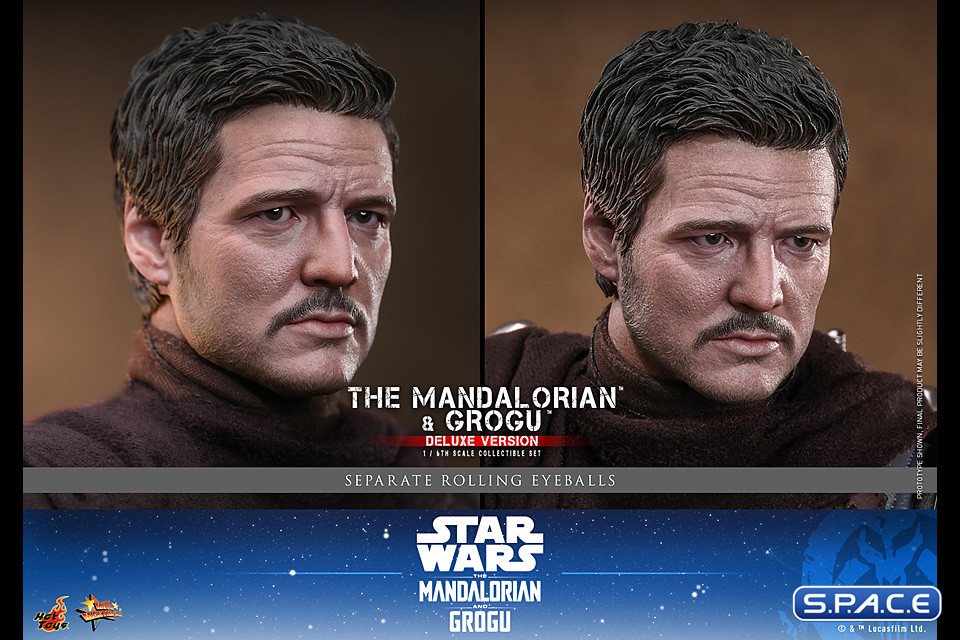 1/6 Scale The Mandalorian and Grogu Deluxe Version Movie Masterpiece Set MMS872 (Star Wars: The Mandalorian and Grogu)