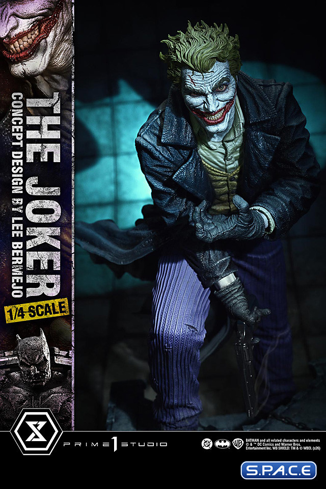 1/4 Scale The Joker �Concept Design by Lee Bermejo� Ultimate Premium Masterline Statue (DC Comics)