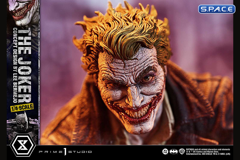 1/4 Scale The Joker �Concept Design by Lee Bermejo� Ultimate Premium Masterline Statue (DC Comics)