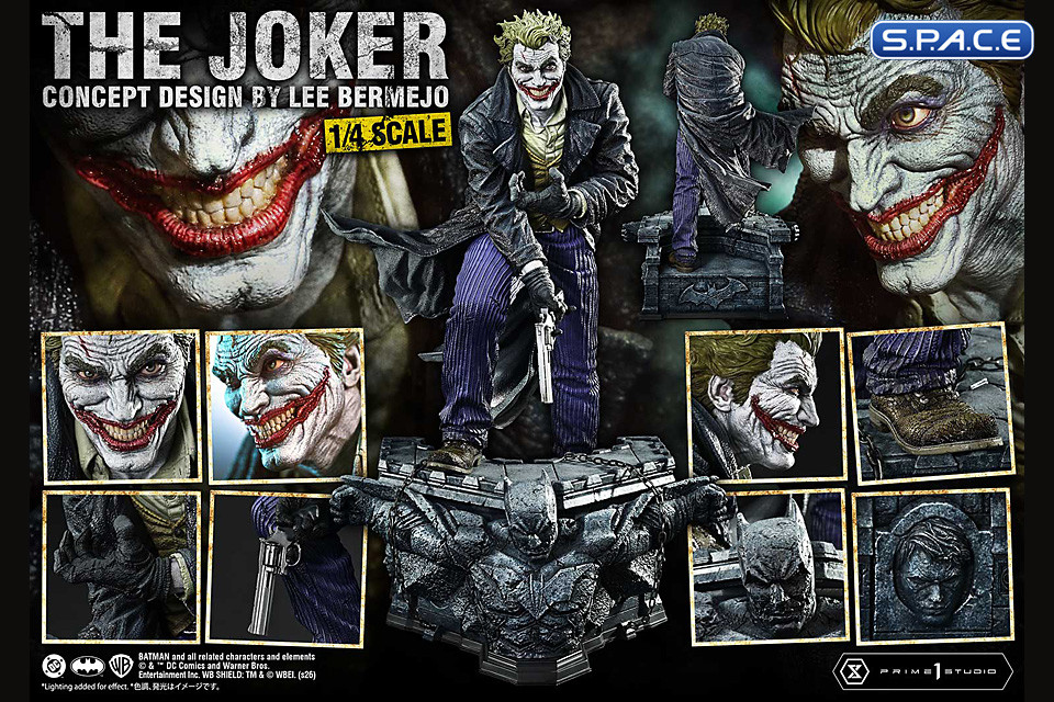 1/4 Scale The Joker �Concept Design by Lee Bermejo� Ultimate Premium Masterline Statue (DC Comics)