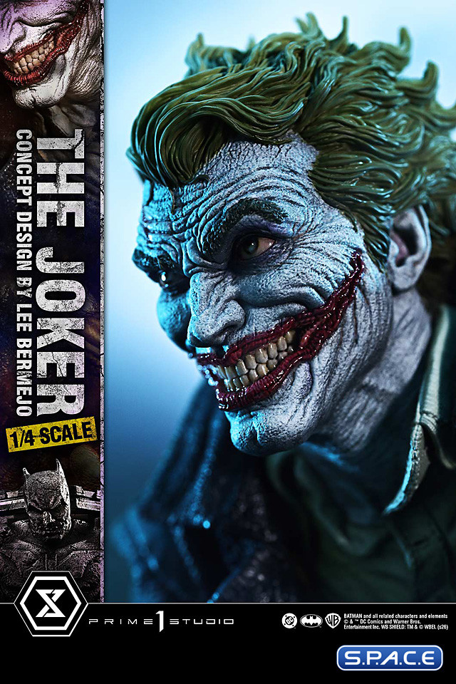 1/4 Scale The Joker �Concept Design by Lee Bermejo� Ultimate Premium Masterline Statue (DC Comics)