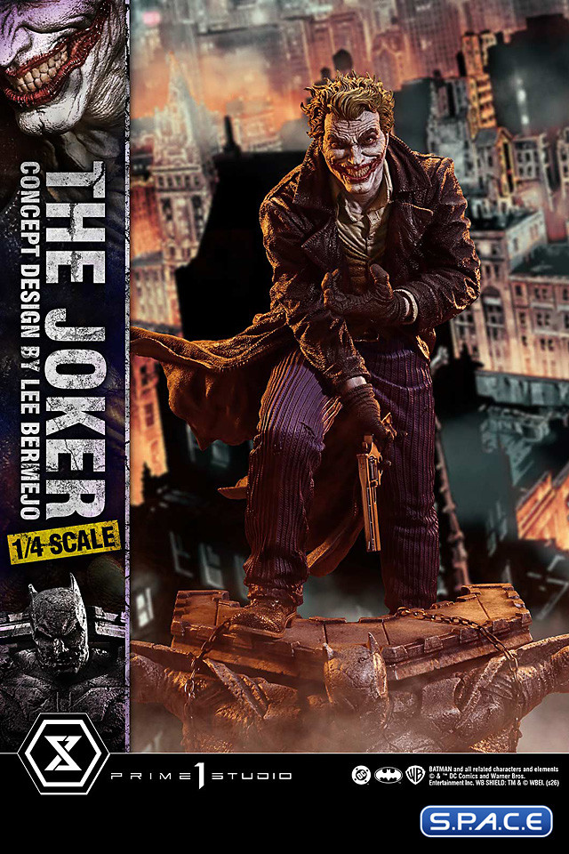 1/4 Scale The Joker �Concept Design by Lee Bermejo� Ultimate Premium Masterline Statue (DC Comics)