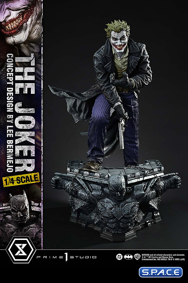 1/4 Scale The Joker �Concept Design by Lee Bermejo� Ultimate Premium Masterline Statue (DC Comics)