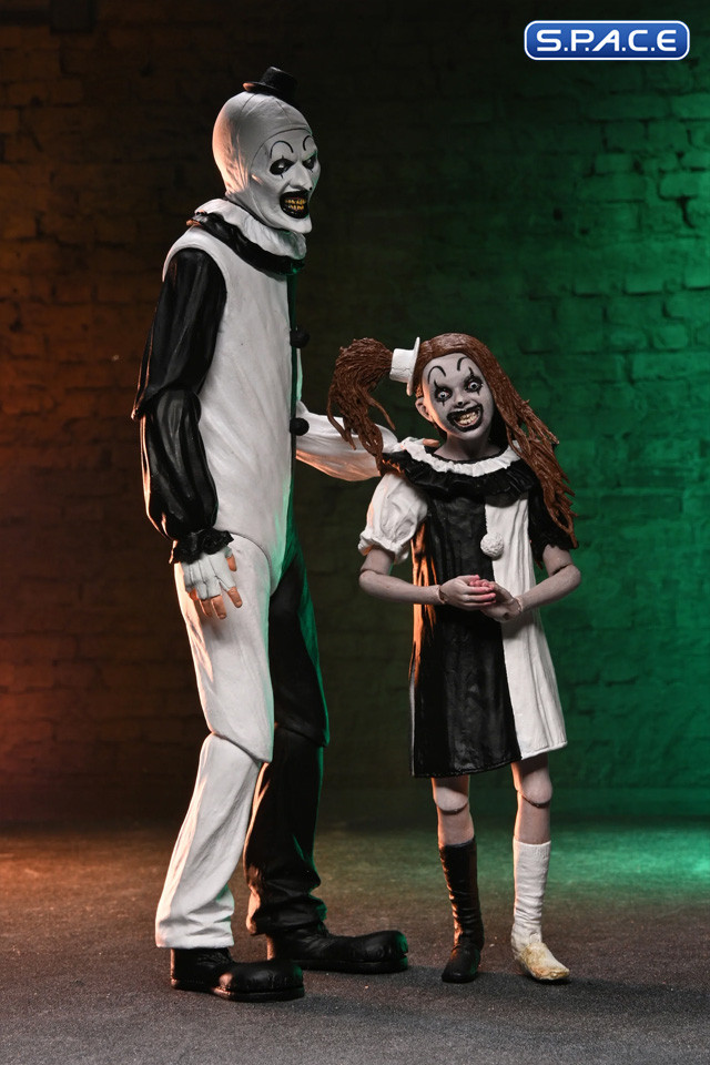 Ultimate Art the Clown and the Little Pale Girl 2-Pack (Terrifier 2)