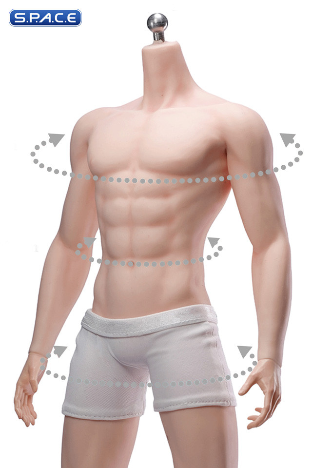 1/6 Scale Seamless Male pale Body DD01