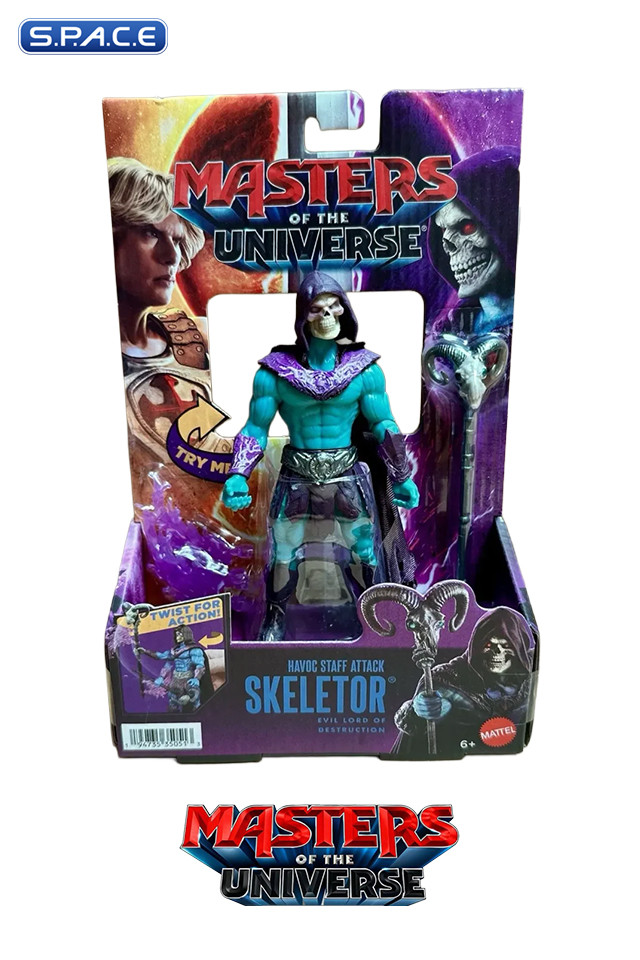 Havoc Staff Attack Skeletor (MOTU Core)