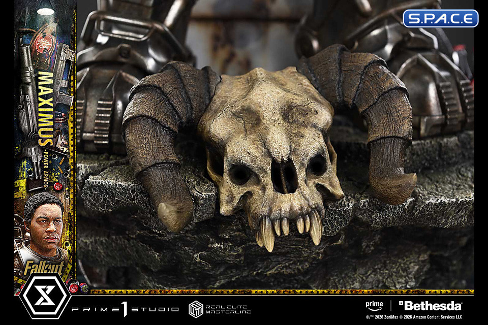 1/4 Scale Maximus Power Armor Real Elite Masterline Statue (Fallout)